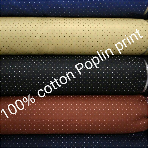 Cotton Popline Print