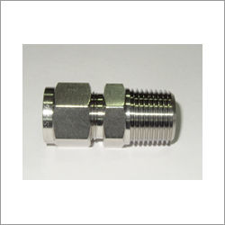 Male Connector Double ferrule Fittings