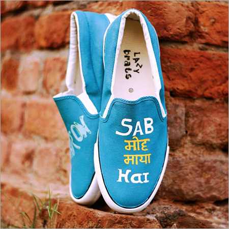 Hand Made Trendy Colourful Shoes Sab Moh Maya hai