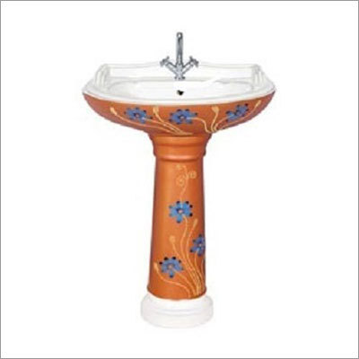 Printed Pedestal Wash Basin