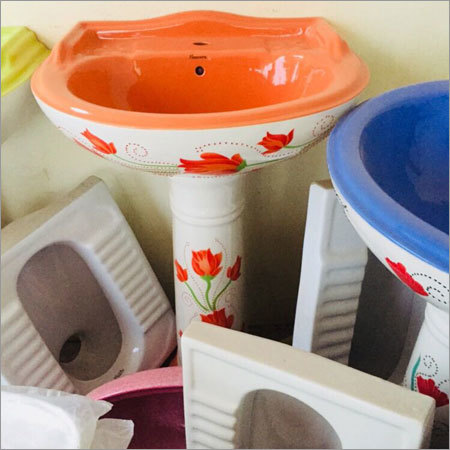 Double Colour Printed Wash Basin