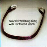Simplex Webbing Sling With Reinforced Loops By PATNI ASSOCIATES