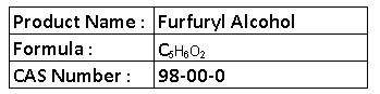 Furfuryl Alcohol