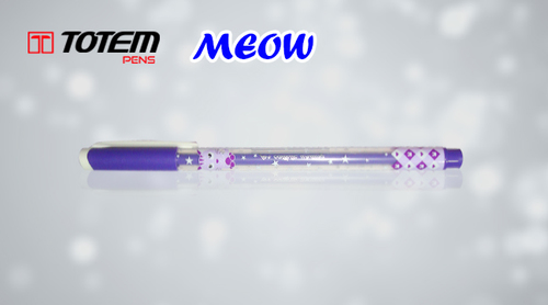 Blue Totem Meow Ball Pen