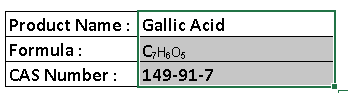 Gallic Acid