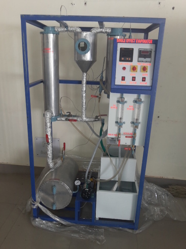Single effect evaporator apparatus