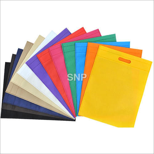 Plain D Cut Non Woven Bag