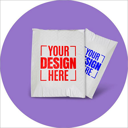 Screen Printed Plastic Bubble Envelopes