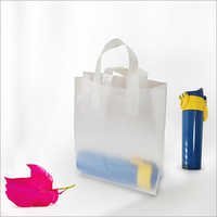 Frosted Plastic Carry Bags