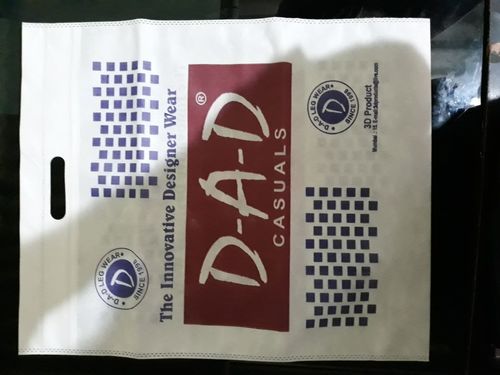 Cream Non-Woven D Cut Bag