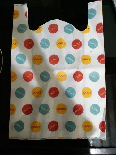 Non-Woven U Cut Bag - Multicolor Printed Design | Eco-Friendly Fabric Seasonal Use for Autumn Summer and Winter