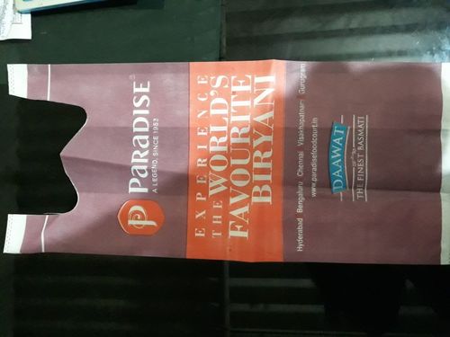 Brown Non Woven U Cut Bags