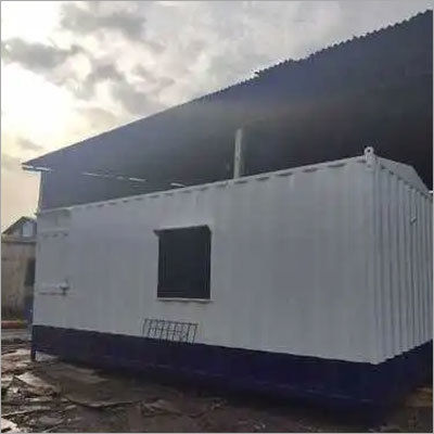 White Steel Portable Cabin