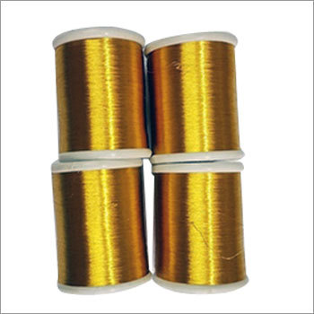 Yellow Touch Golden Zari Thread
