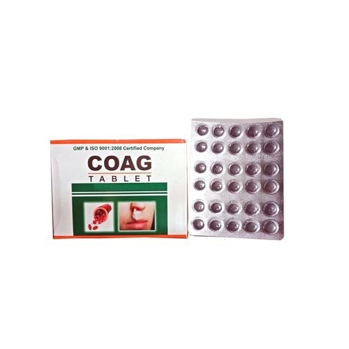 Ayurvedic & Herbs Tablet For Coagulant - Coag Tablet