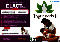 Elact - Herbal Lactogenic Tablet Blend | 90mg Jeevanti, 40mg Shatavri, 20mg Vidang, 40mg Surva, 90mg Kamboji, Supports Lactation And Uterine Health