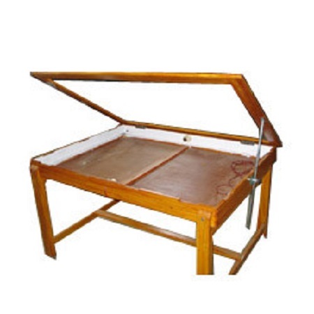 Wood & Glass Tracing Table