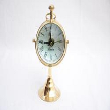 Nautical Maritime Brass Desktop Table Clock Use: Home Uses