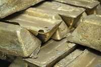 Aluminium Bronze Ingots - 350x75x90mm, Yellowish Gold, Cast & Wrought Grades Ab1, Ab2, Ab3, Cma1, Alloy For Defense & Steel Industry