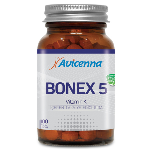 Bone Supplements Bonex 5 Vitamin K Tablets Dosage Form: Capsul