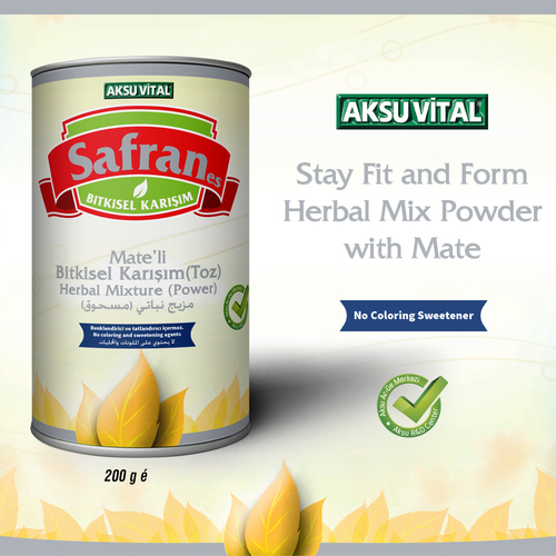 Herbal Slimming Powder with Mate Extract