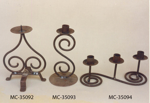 CANDLE STAND - Wrought Iron, Various Heights, Dark Brown | Elegant Design, Durable Material, Easy Assembly
