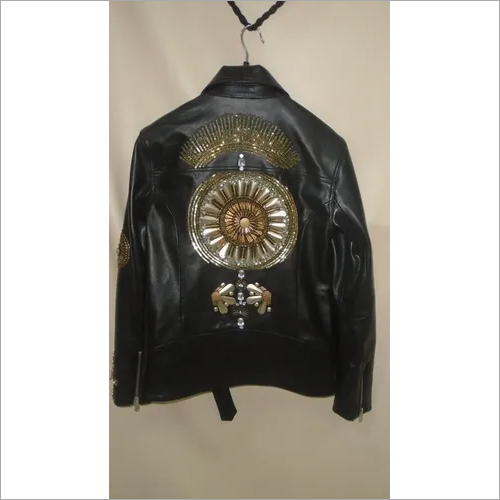 Any Hand Embroidered Leather Jacket