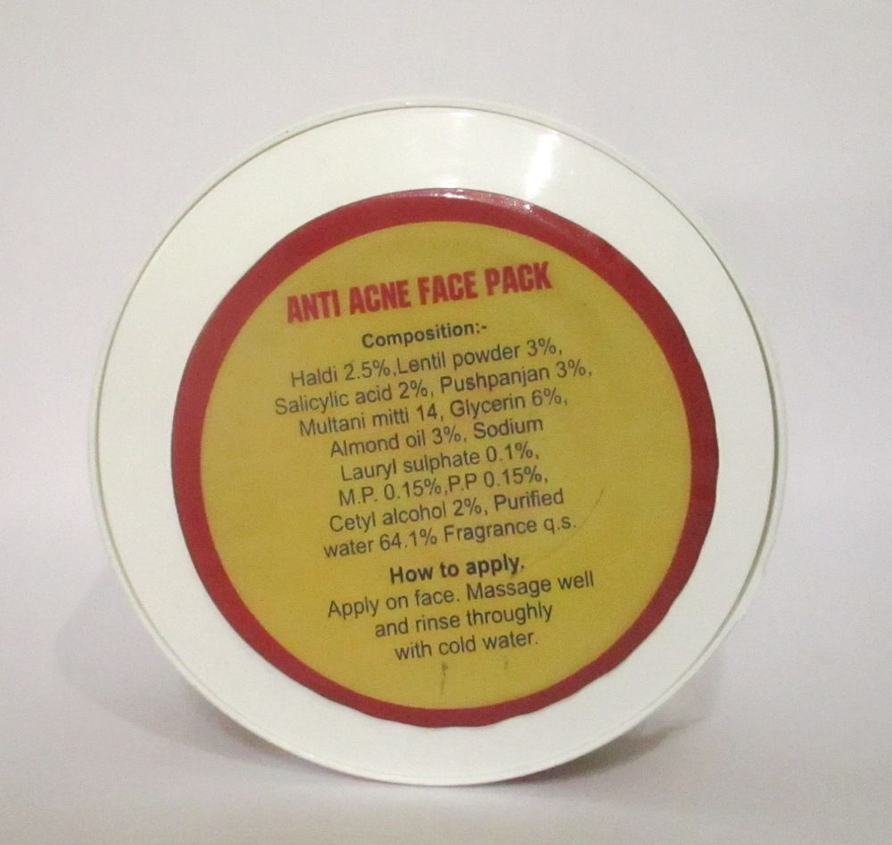 anti acne face pack