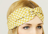 Headband - 100% Cotton/Polyester, Standard Size, Plus Size | Customized Logo, All Season, Printed Pattern, Casual Style