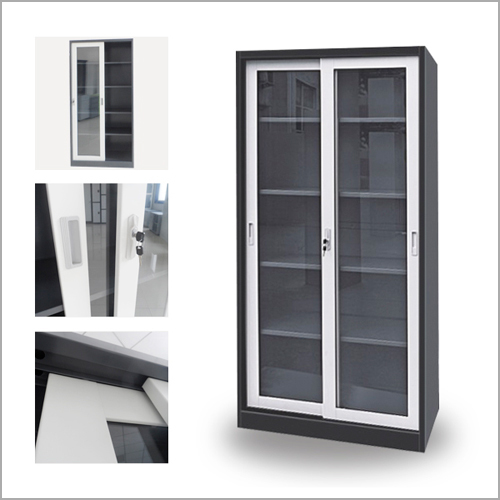 Metal Glass Storage Cabinets