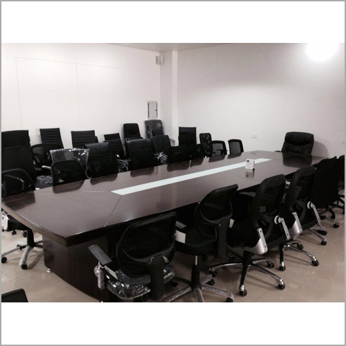 Wood Veneer Conference Table