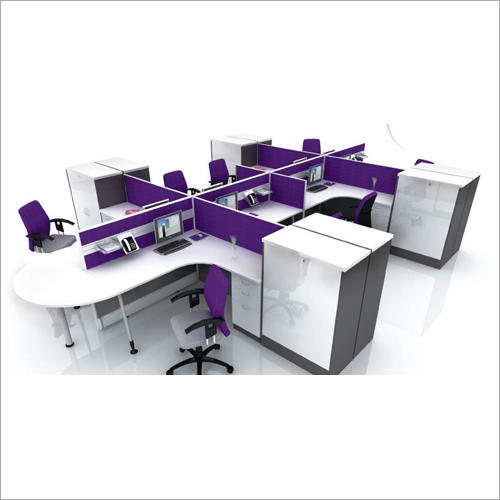 50mm Panel Based Curved Workstations