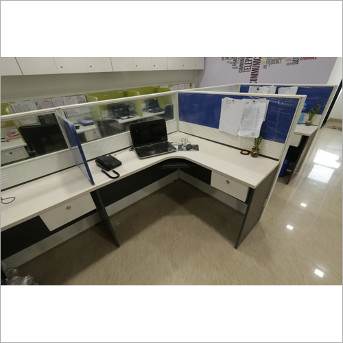 50mm Panel Based L Shaped Workstations