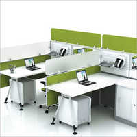Computer Workstations - Steel, Solid Wood | Variable Dimensions, White Color, Adjustable Height, Ergonomic Design, Space Saving, Stylish