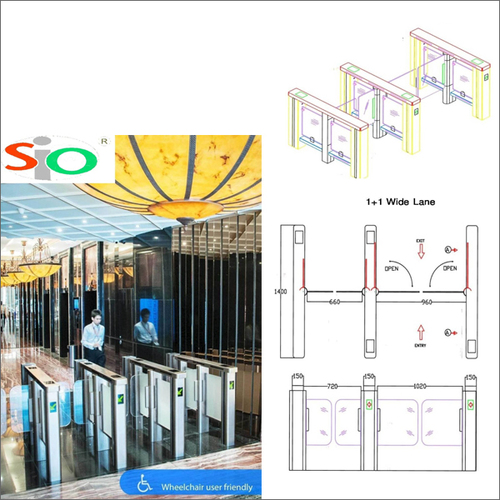 Swing Doors Turnstile