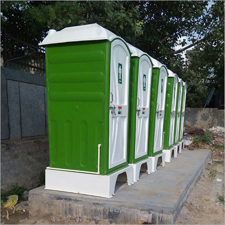Portable Outdoor Toilet - Fiber-Reinforced Plastic, Variable Size, Green | Easy Setup, Durable, Portable, Hygiene Focused, Weatherproof, Space Saving