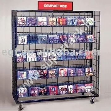 Leather Product Racks - Mild Steel 9.5x5x6.5 Inch | Black Square Design for Shops & Supermarkets
