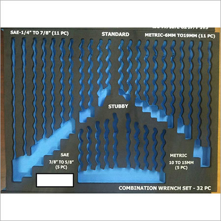 FOAM FOR COMBINATION WRENCH