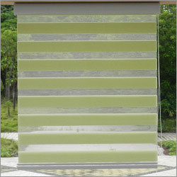 Motorized Zebra Blind