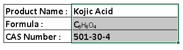 Kojic Acid