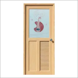 Exterior PVC Doors - Customizable Design, 50*60 mm Frame Thickness, 35 mm Door Thickness, Available in Various Colors & Patterns | Waterproof, Fire Retardant, Termite Proof, Maintenance Free, Easy to Install