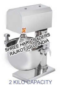 Atta Dough Making Machine - Stainless Steel 304, 15x13x18 Inch Dimensions, 2 Kg Capacity | Compact Structure, Eco-friendly, High Efficiency, Low Noise, Semi-automatic