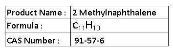 2-Methylnaphthalene - Boiling Point 241-242 Â°C, Density 1.025 g/cmÂ³ | High Purity, Solvent Properties, Chemical Intermediate
