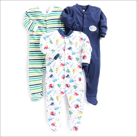 Round Neck Navy Footie - Pack of 3