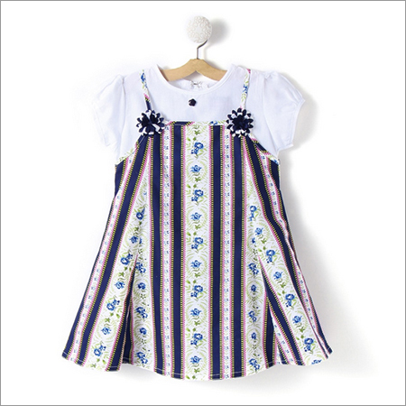 Classic Flowers Printed Cotton Dress