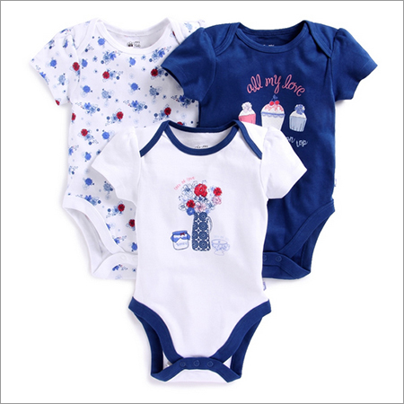 Half Sleeves Onesies - Pack of 3