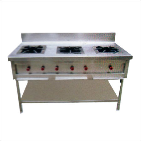 Three Burner Gas Range No. Of Burner: 3