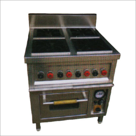 Four Burner Continental Gas Range With Oven
