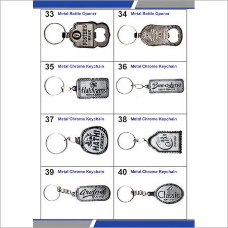 Metal keychains