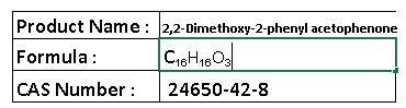 Methoxy Compounds 